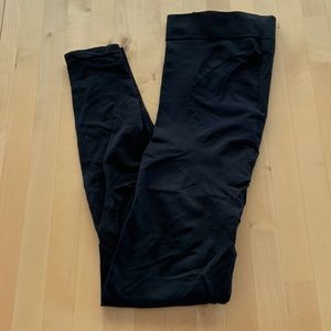 Blanqi size M maternity belly support leggings, black full length